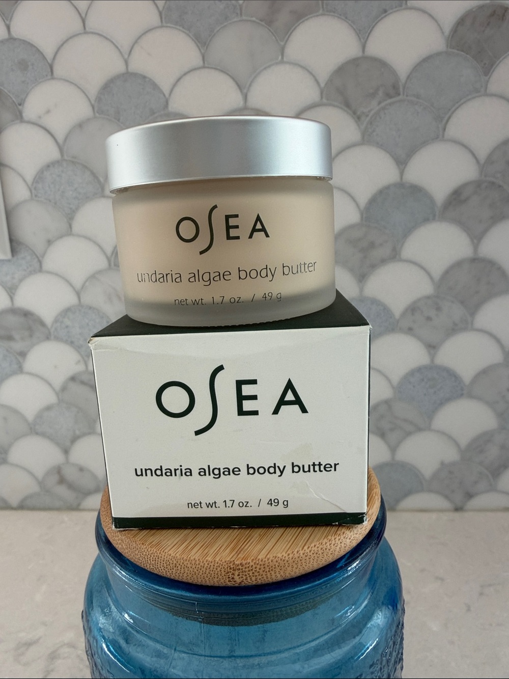 OSEA Undaria Algae Body Butter – Cream with Silver Lid